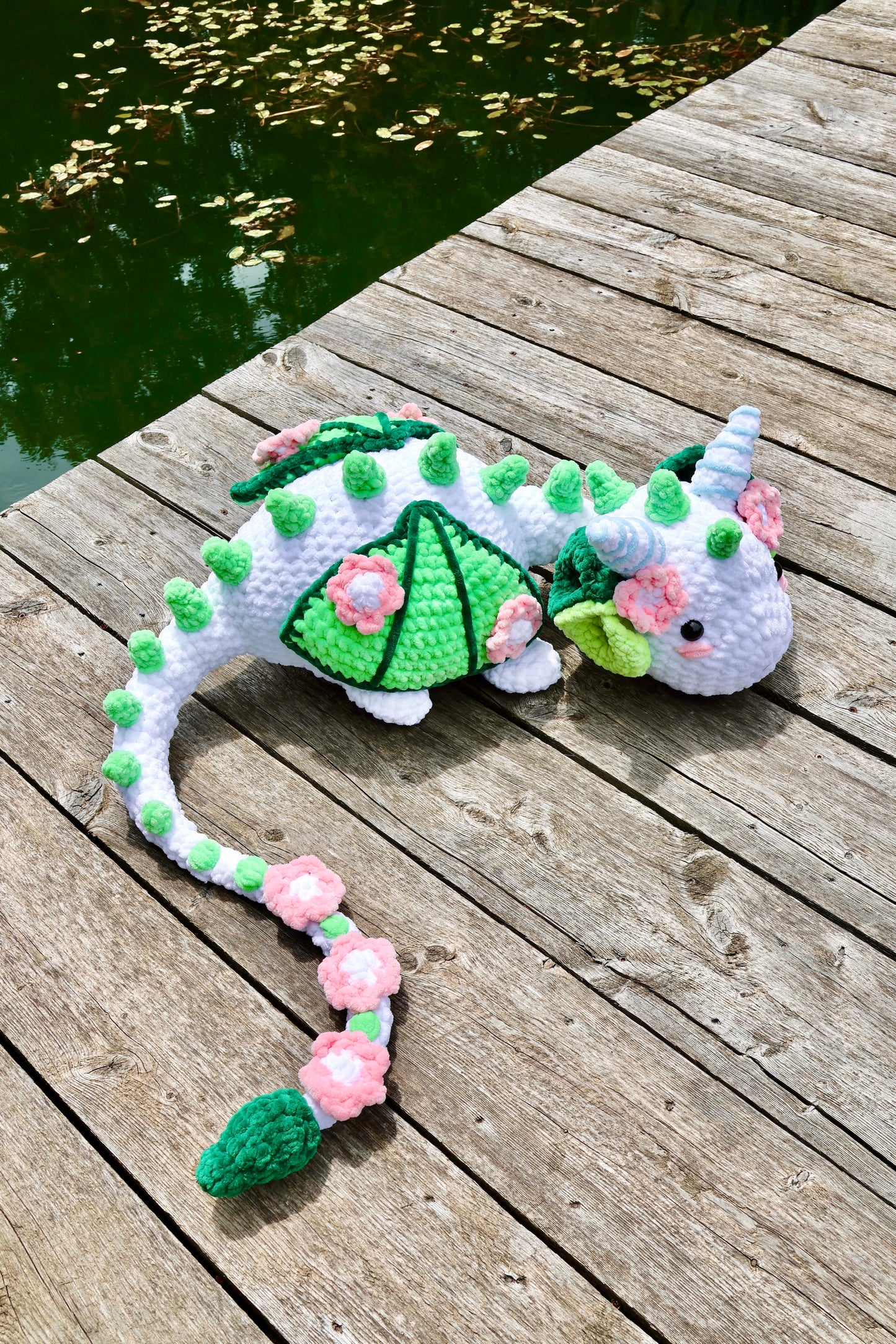 Bundle: Gardenia & Petals the Dragons (Jumbo) Crochet Pattern