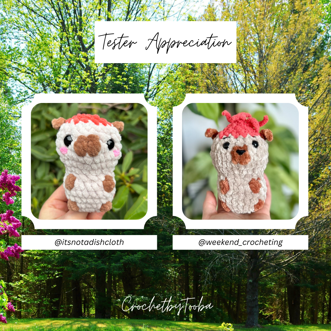 Crochet Pattern 2-in-1 No-Sew Warthog & Meerkat
