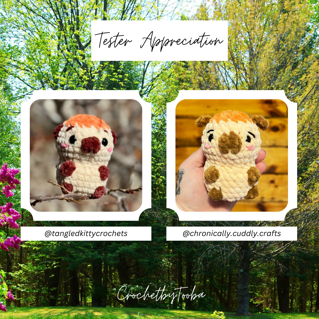 Crochet Pattern 2-in-1 No-Sew Warthog & Meerkat