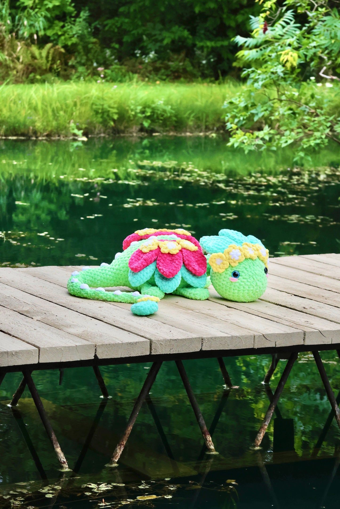 Bundle: Gardenia & Petals the Dragons (Jumbo) Crochet Pattern