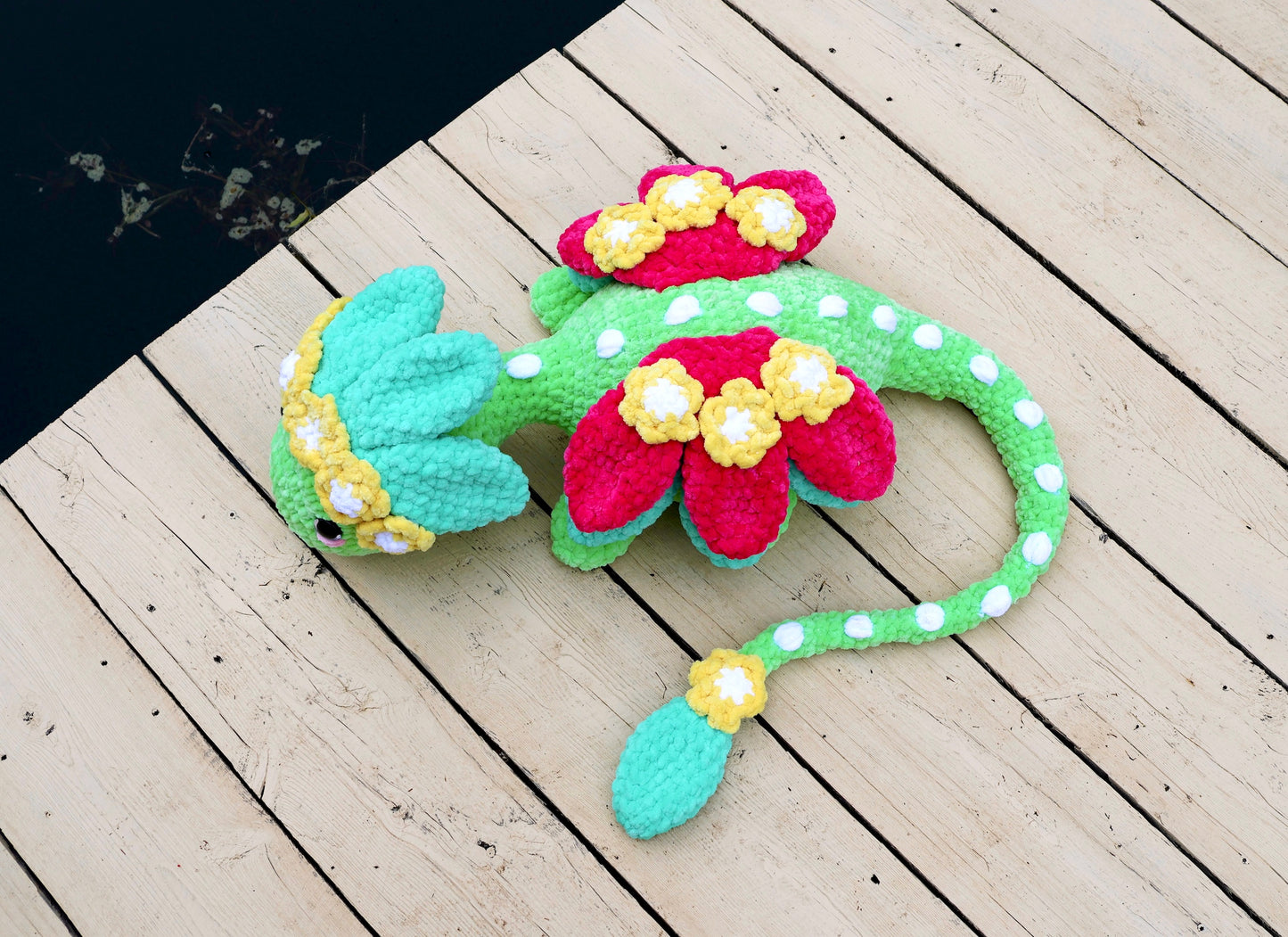 Bundle: Gardenia & Petals the Dragons (Jumbo) Crochet Pattern