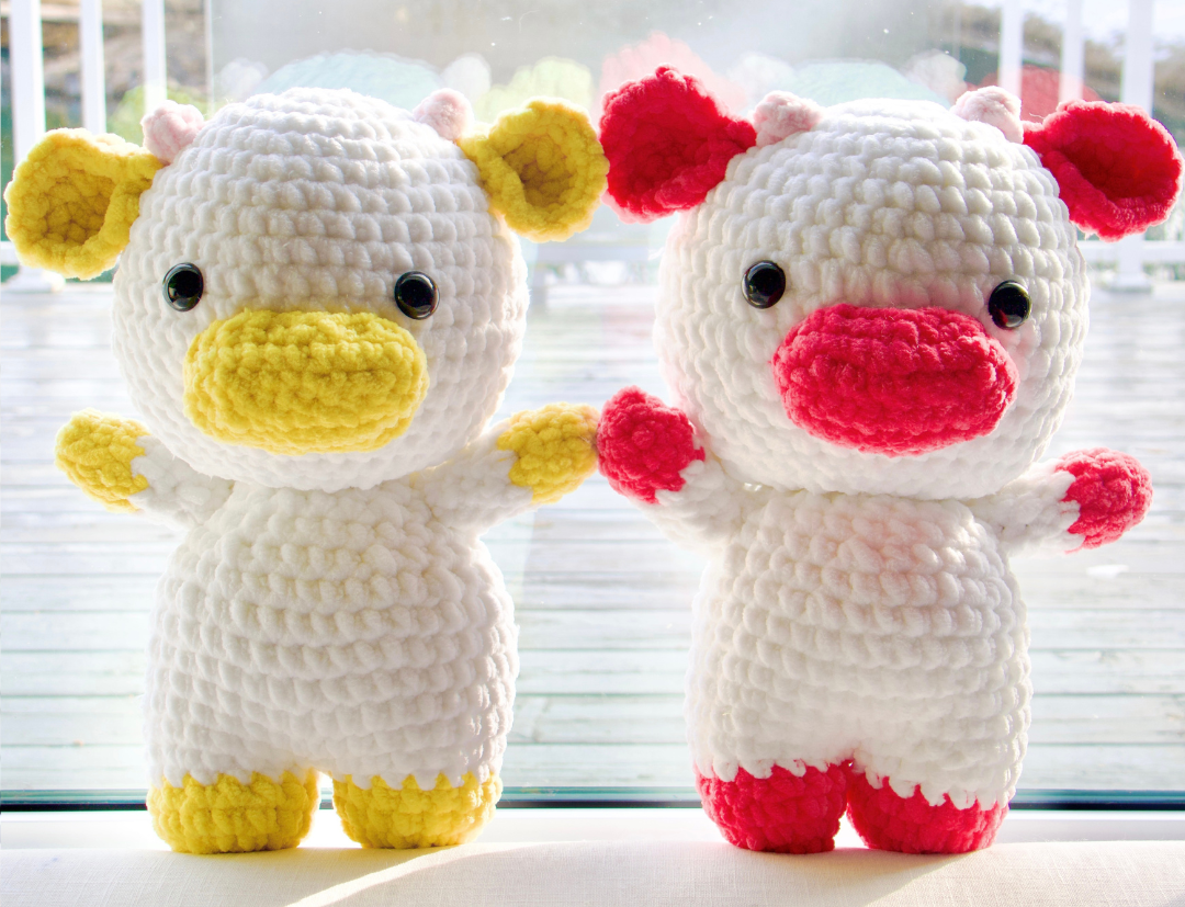 Crochet Pattern Cow (Jumbo)