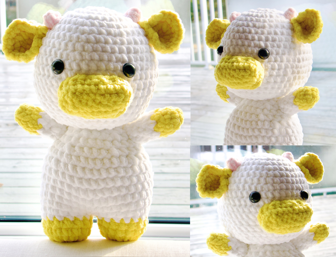 Crochet Pattern Cow (Jumbo)