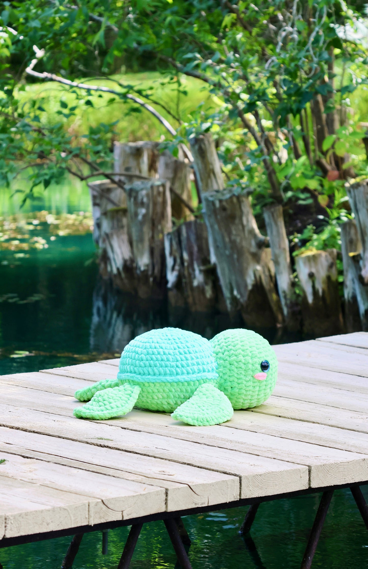 Crochet Pattern Turtle (Jumbo)