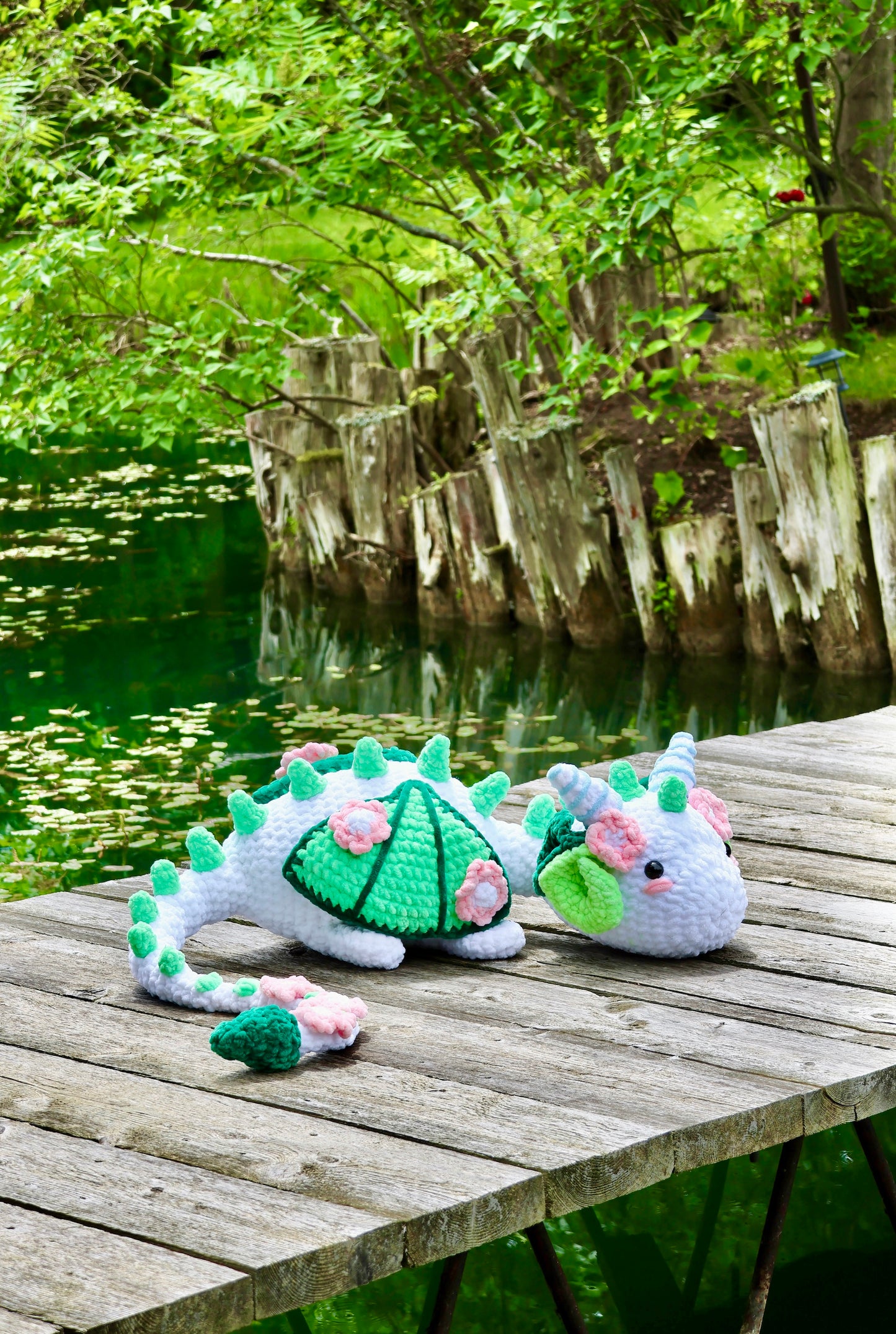 Bundle: Gardenia & Petals the Dragons (Jumbo) Crochet Pattern