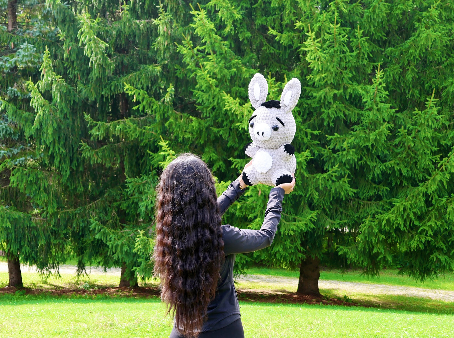 Crochet Pattern Donkey (Jumbo)