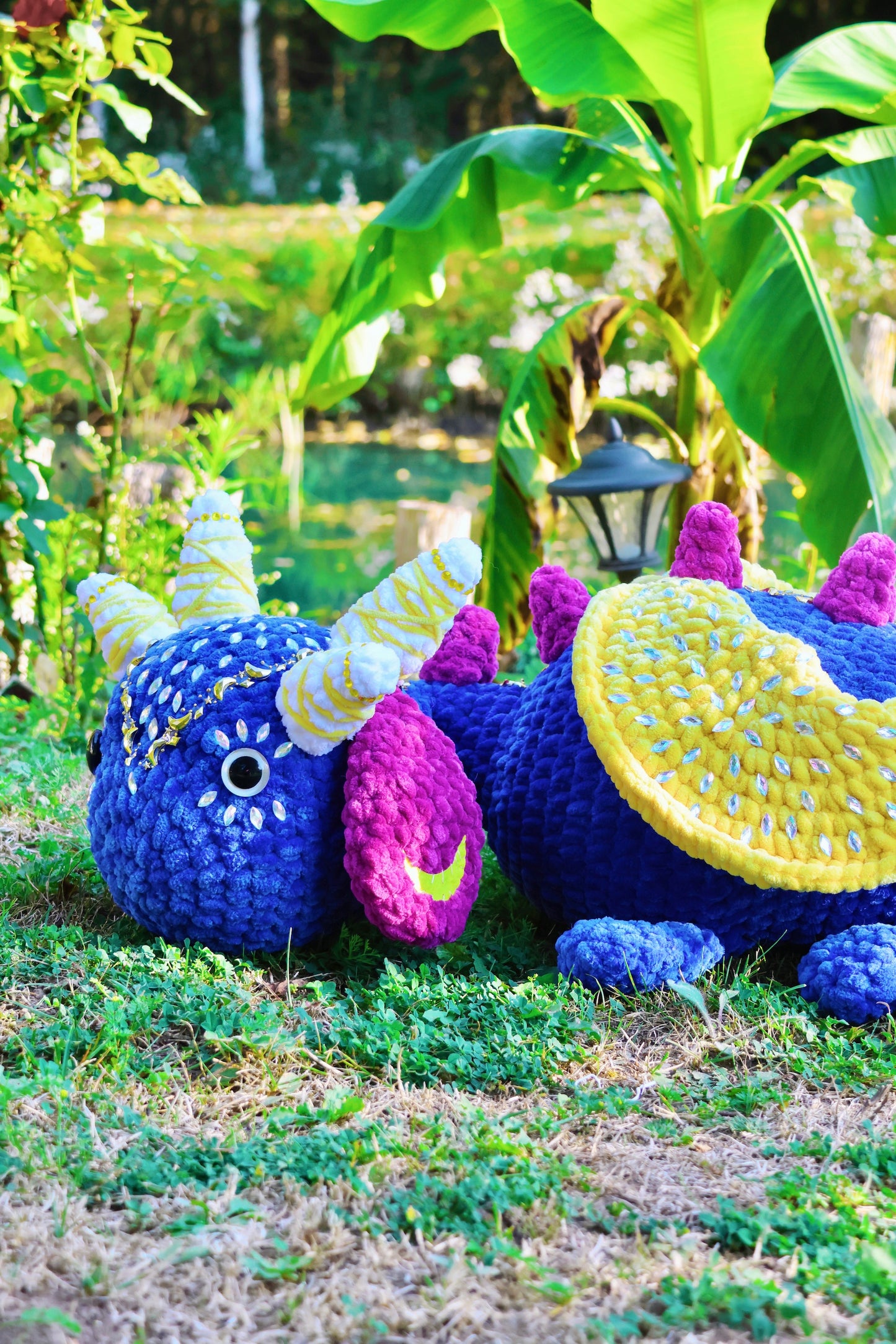 Crochet Pattern Celestia the Dragon (Jumbo)