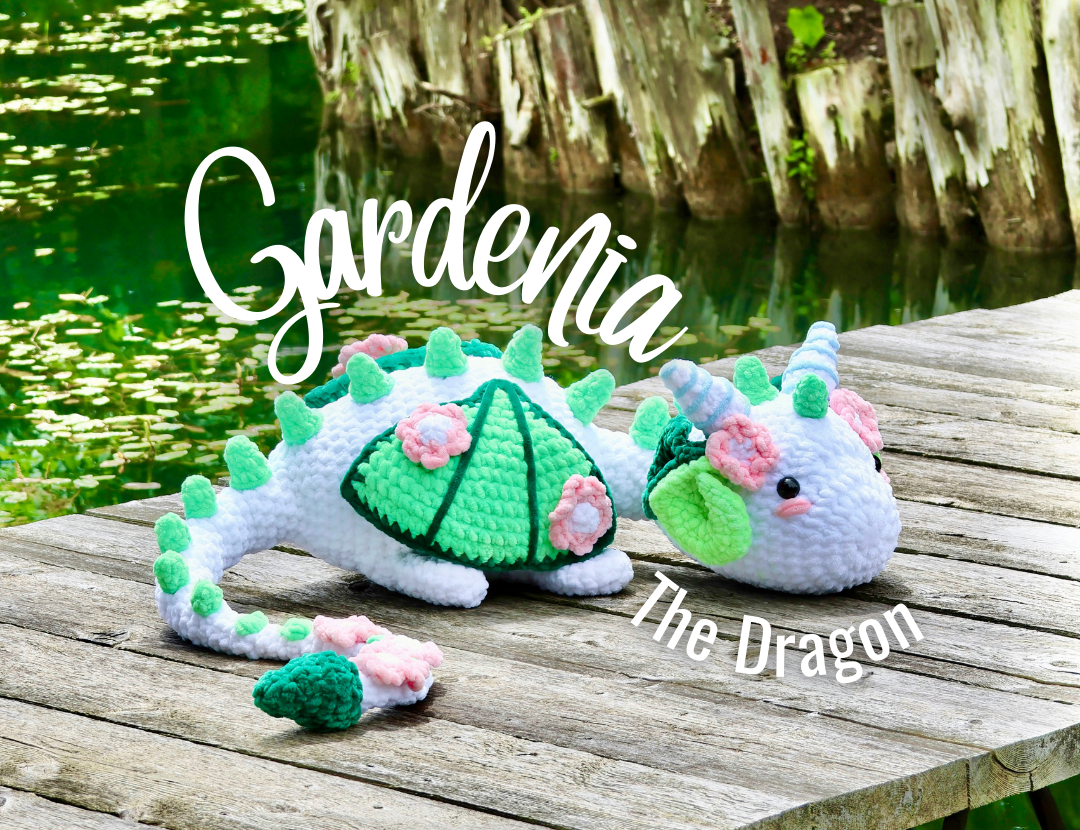 Bundle: Gardenia & Petals the Dragons (Jumbo) Crochet Pattern