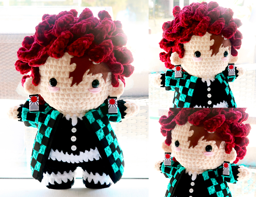 Bundle: Assassin & Pink Monster (Jumbo) Crochet Pattern
