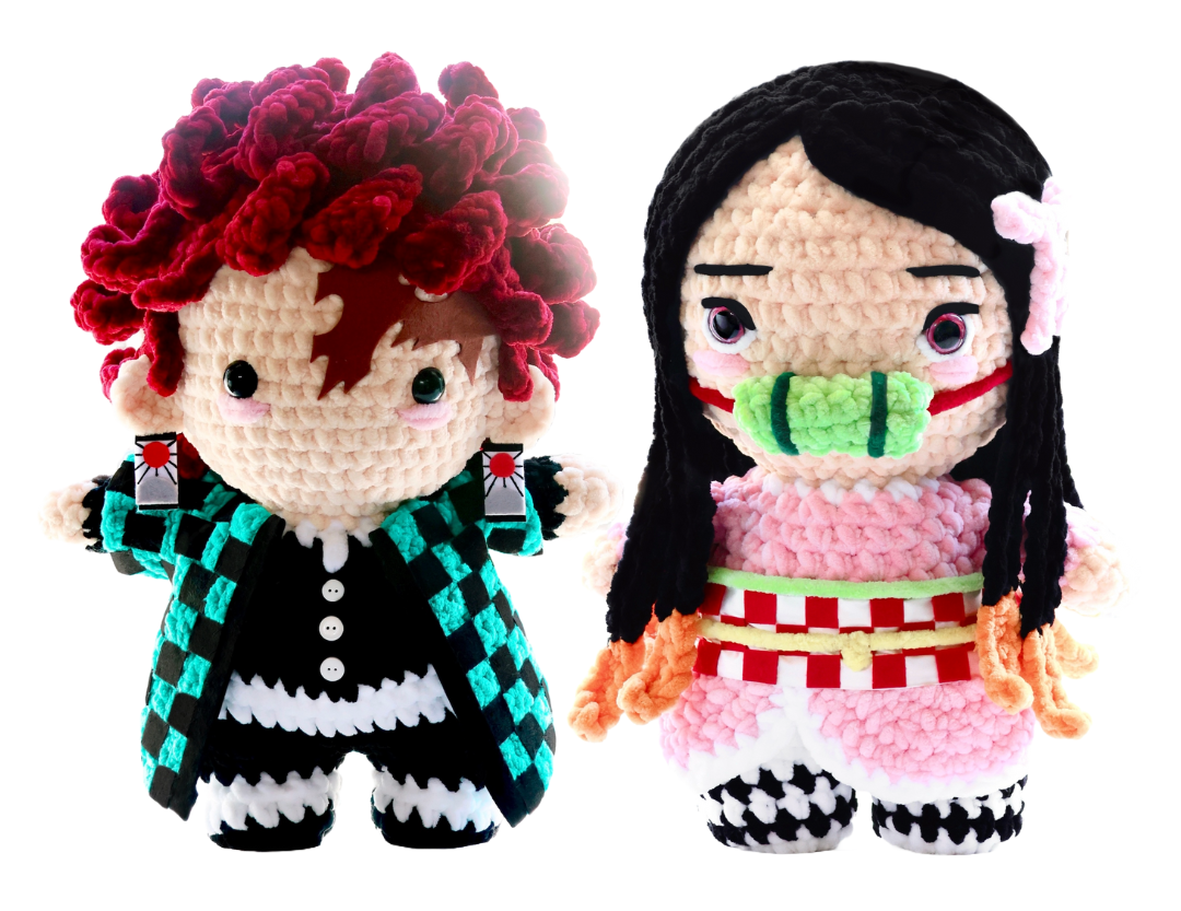 Bundle: Assassin & Pink Monster (Jumbo) Crochet Pattern