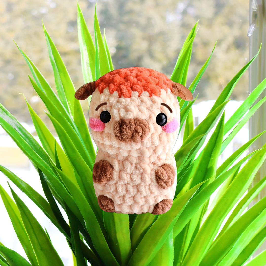 Crochet Pattern 4-in-1 No-Sew Jungle Animals