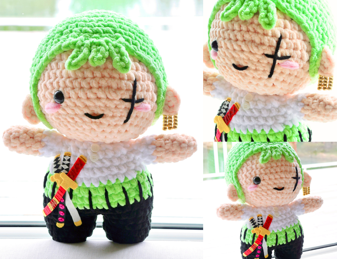 Crochet Pattern Swordsman (Jumbo)