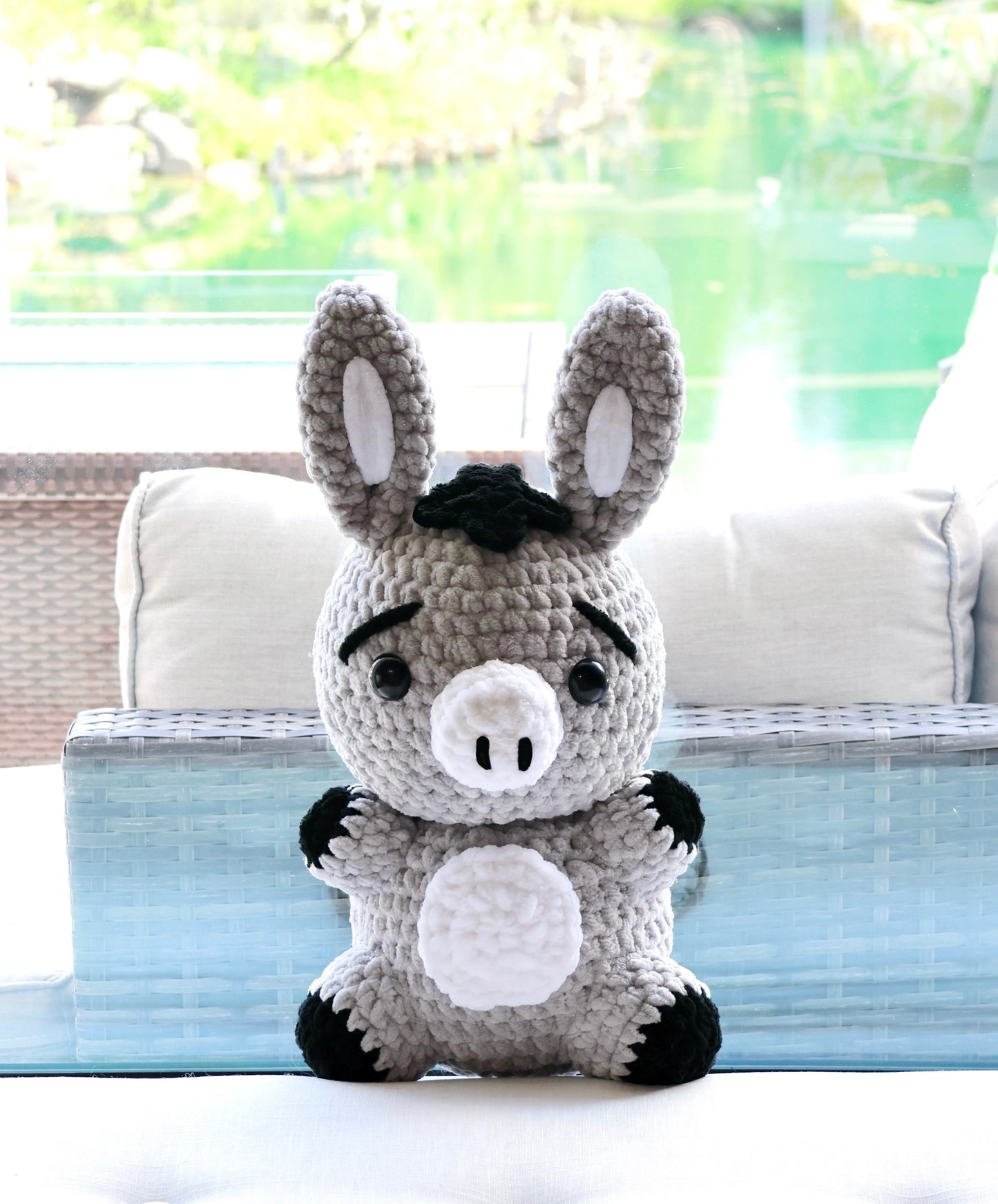Crochet Pattern Donkey (Jumbo)