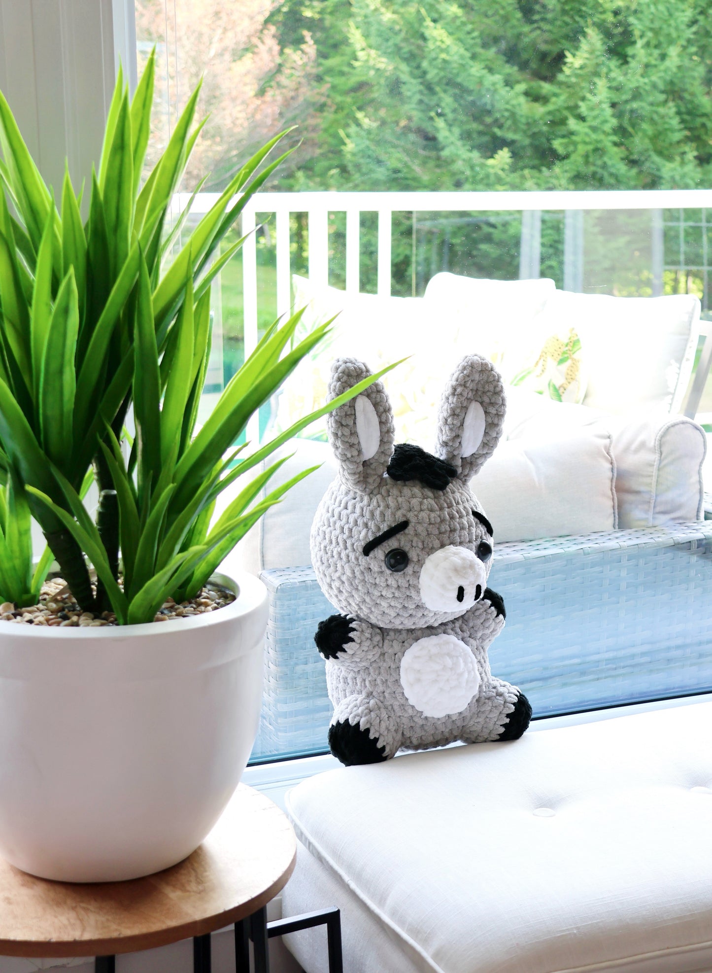 Crochet Pattern Donkey (Jumbo)