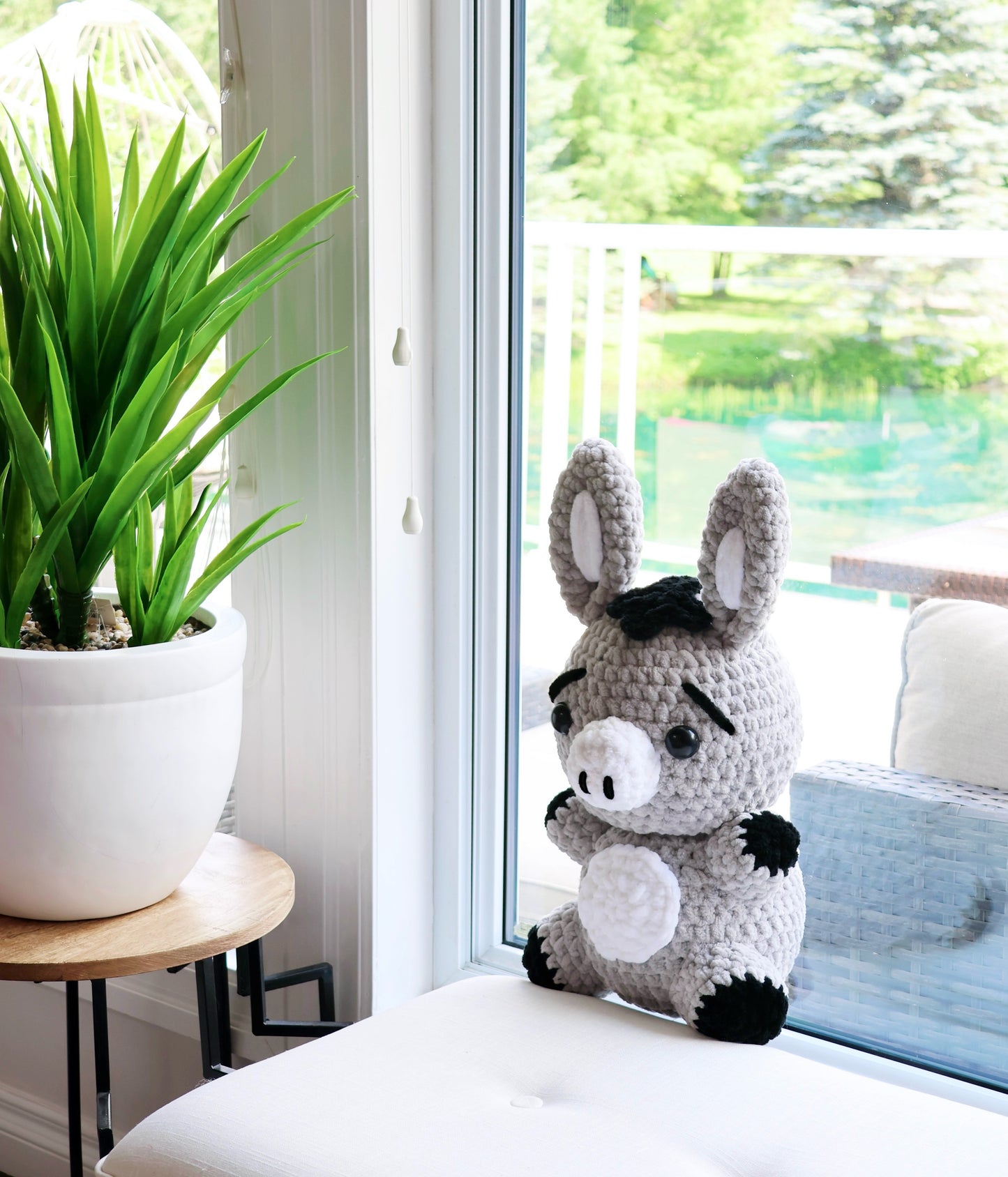 Crochet Pattern Donkey (Jumbo)