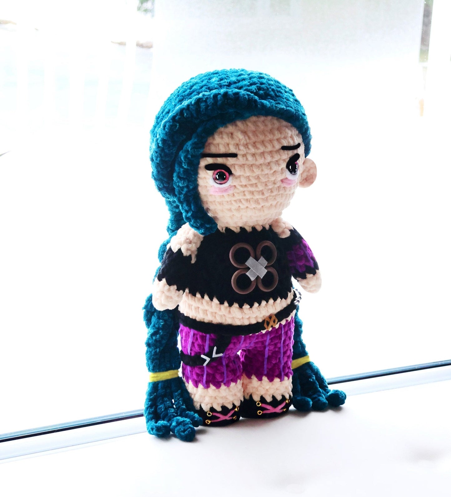 Crochet Pattern Crazy Girl (Jumbo)