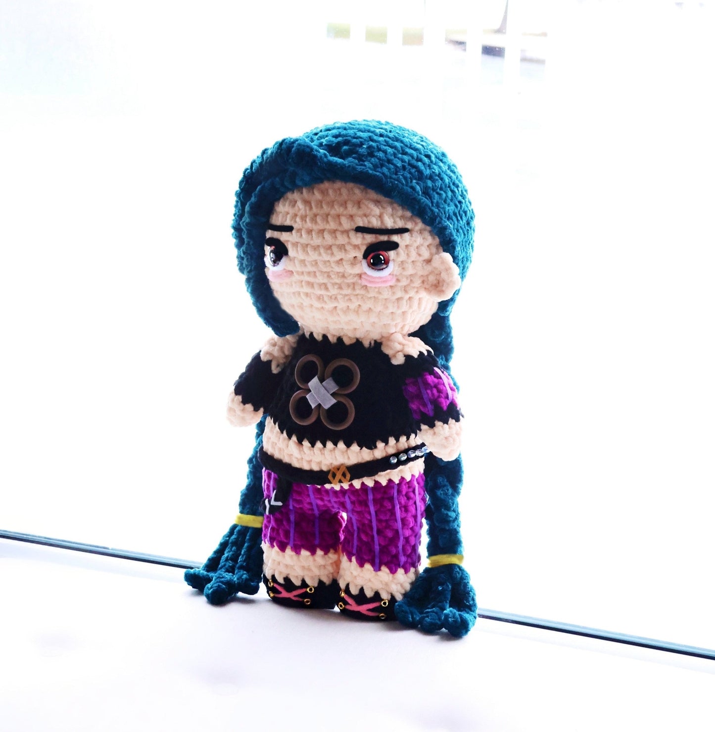 Crochet Pattern Crazy Girl (Jumbo)