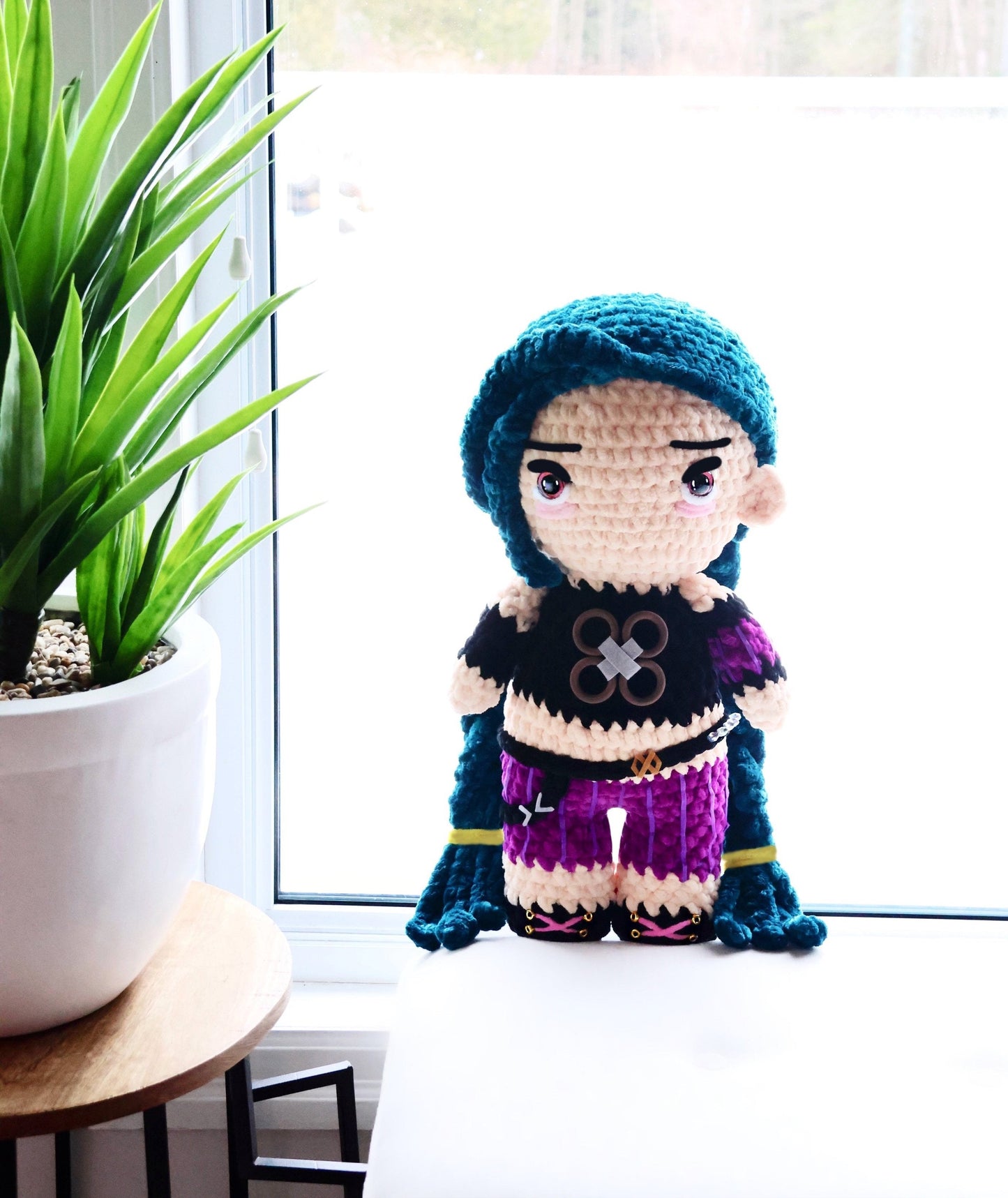 Crochet Pattern Crazy Girl (Jumbo)