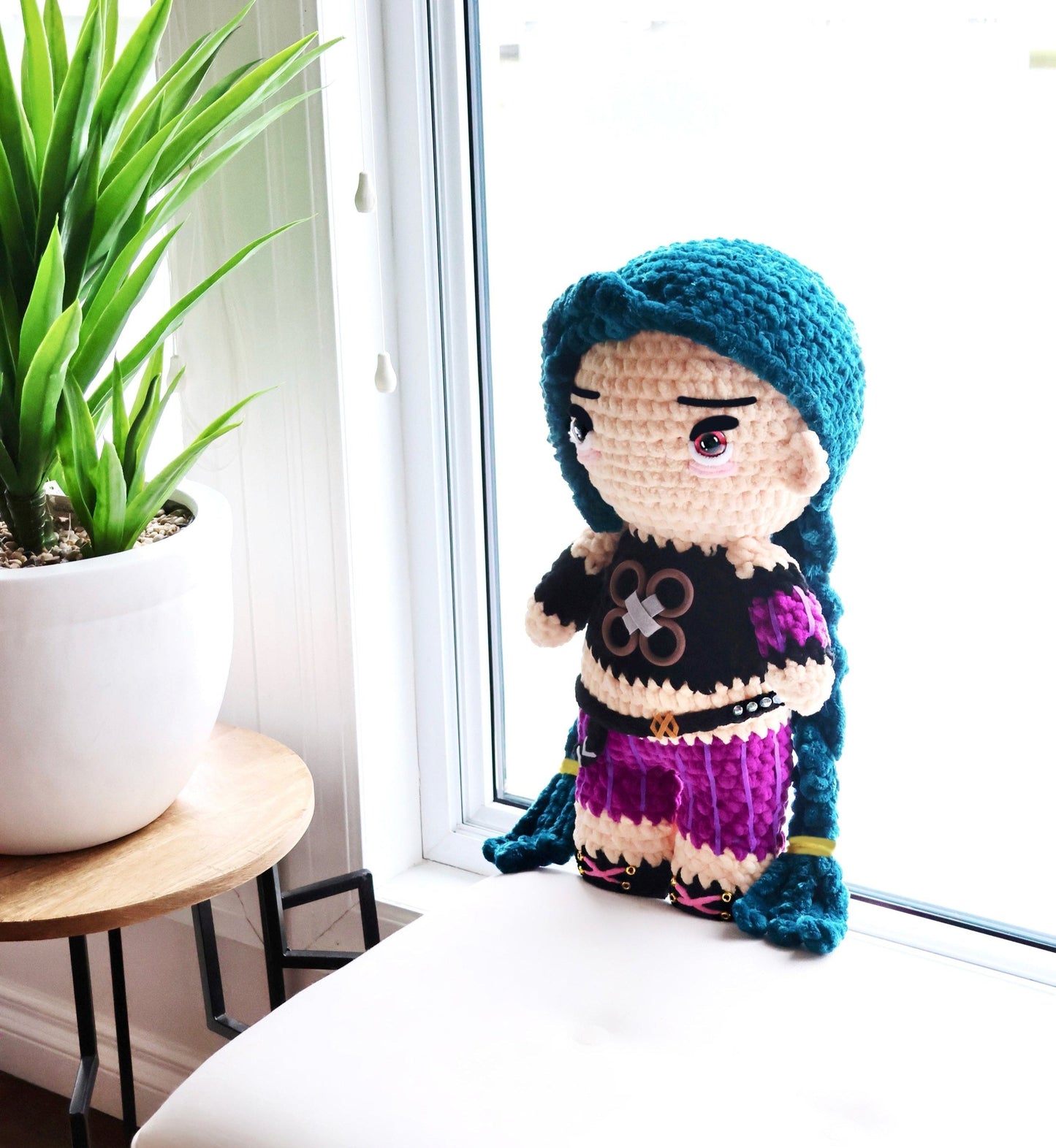 Crochet Pattern Crazy Girl (Jumbo)
