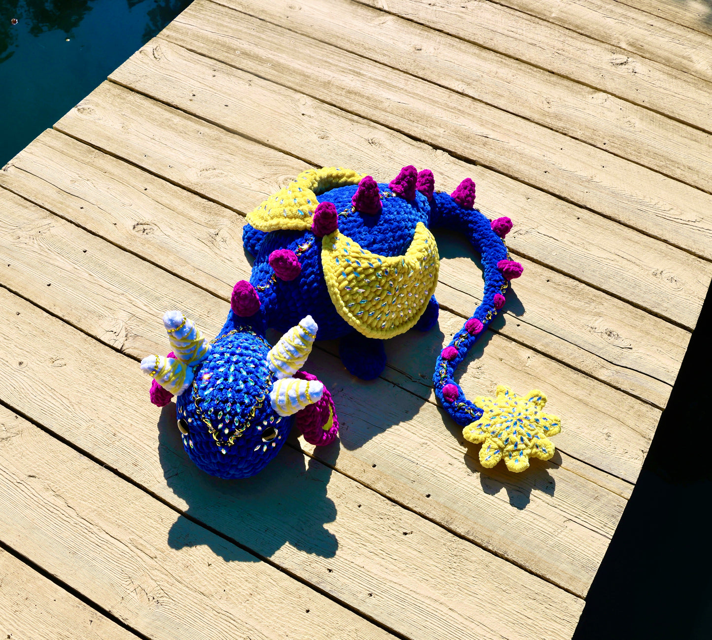 Crochet Pattern Celestia the Dragon (Jumbo)