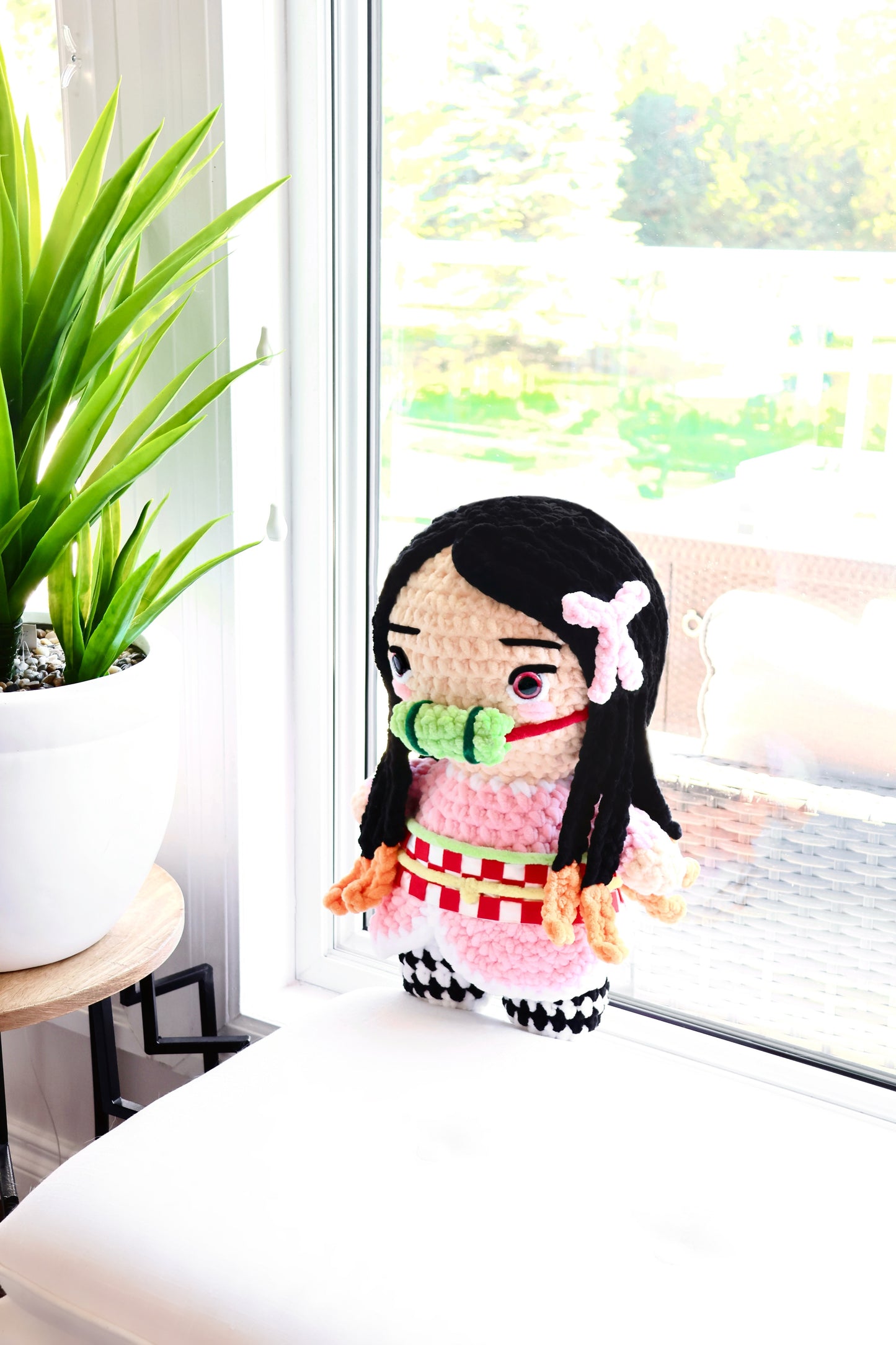 Crochet Pattern Pink Monster (Jumbo)