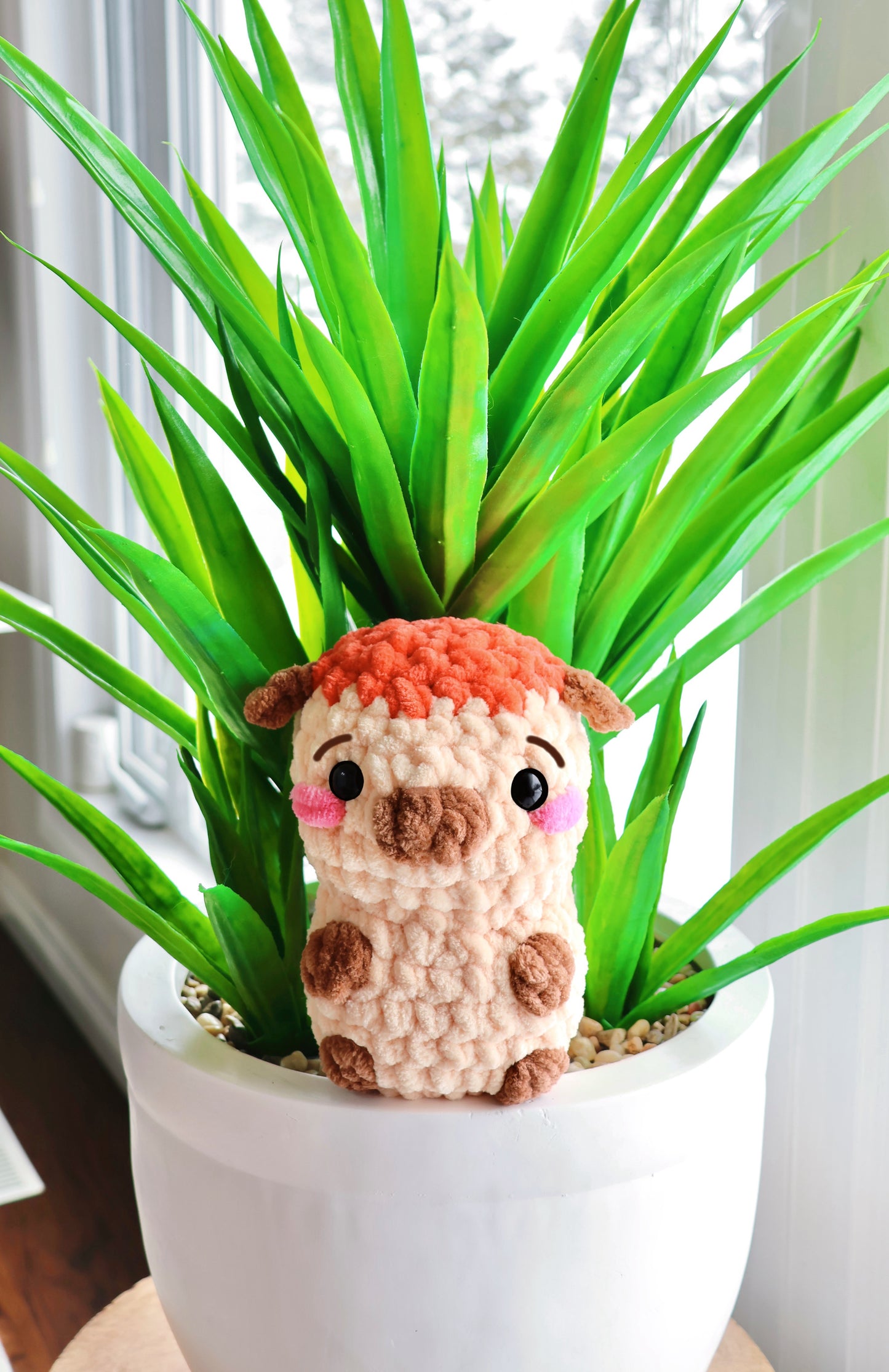 Crochet Pattern 2-in-1 No-Sew Warthog & Meerkat