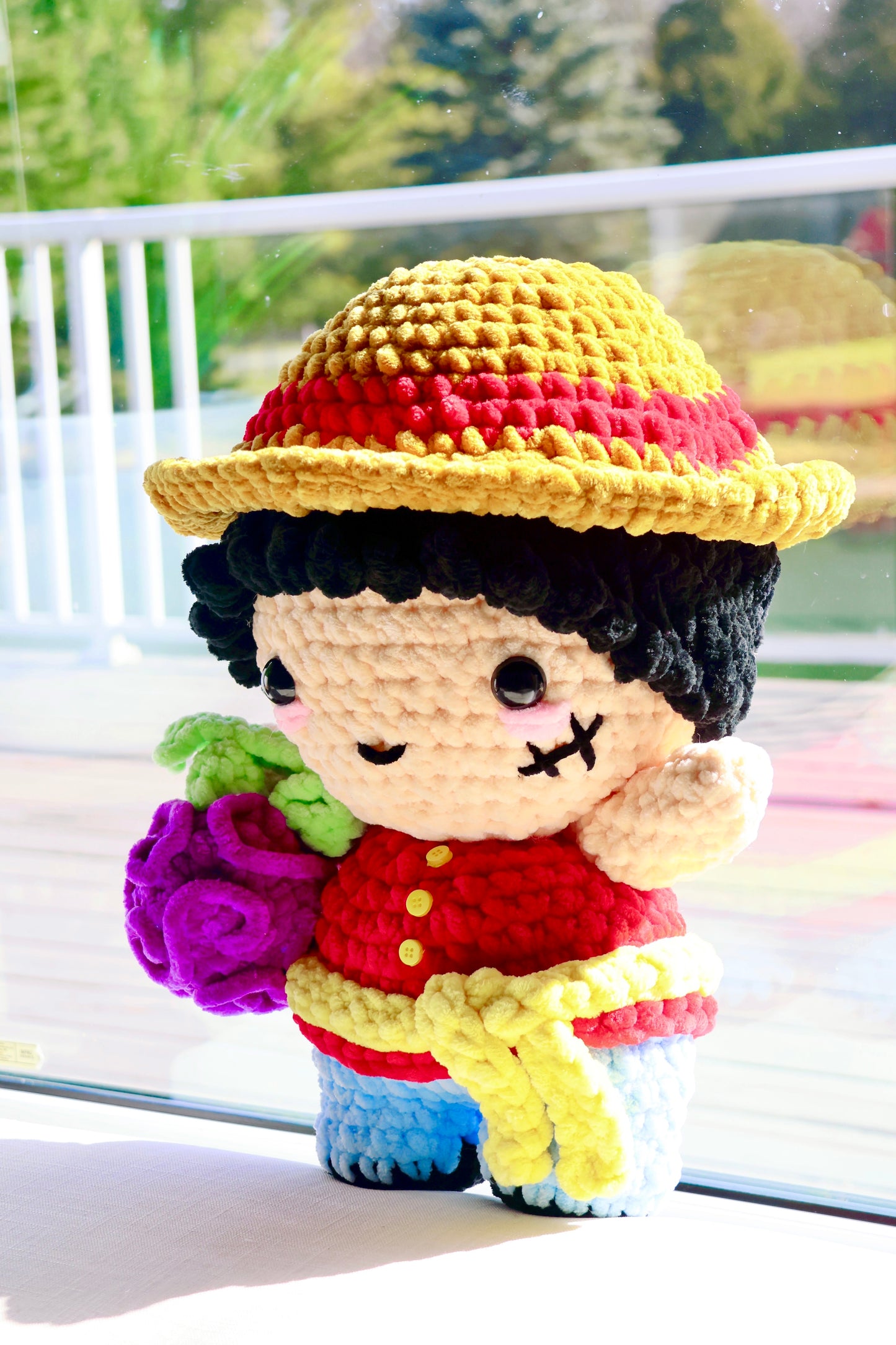 Crochet Pattern Pirate (Jumbo)