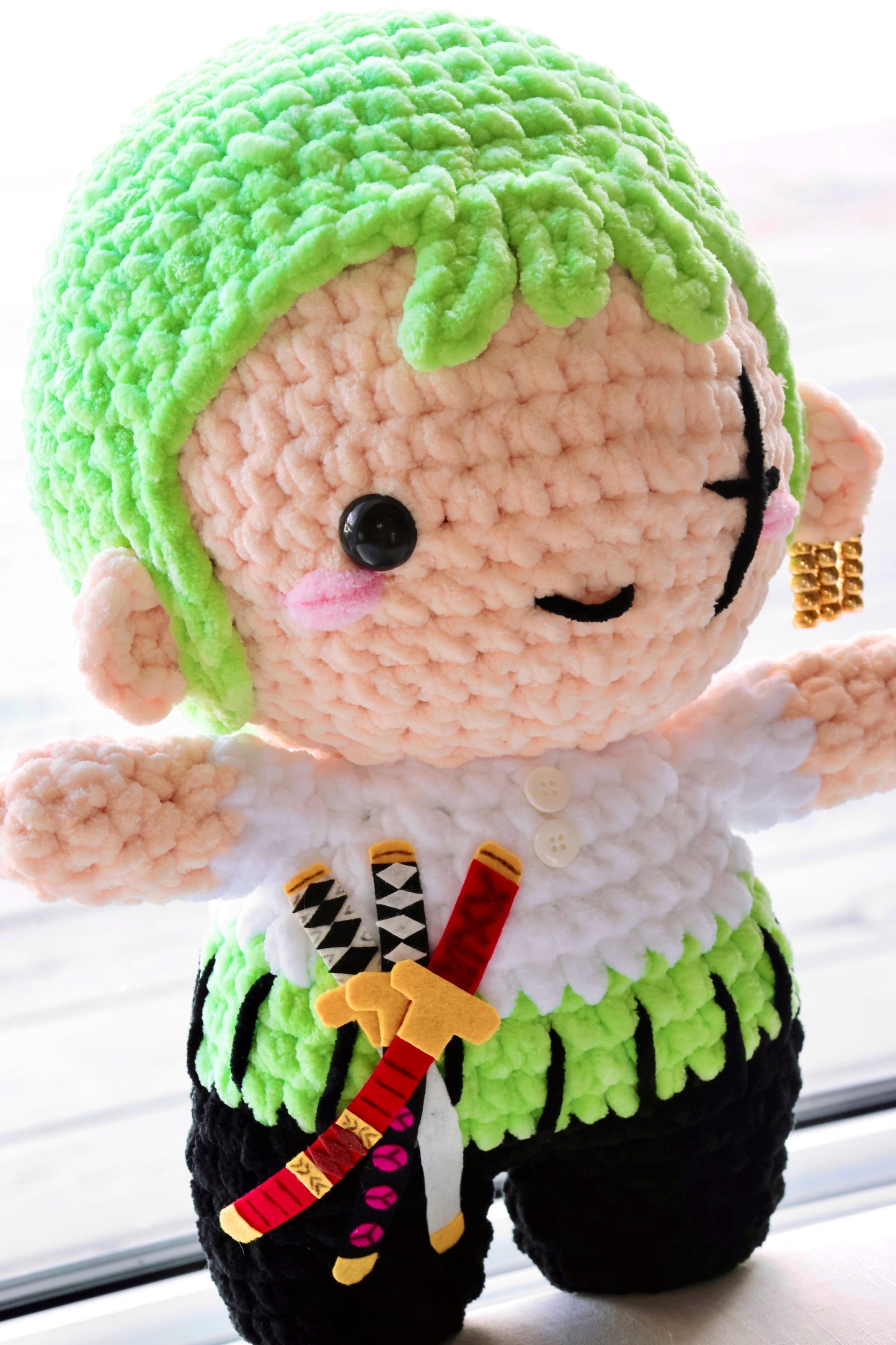 Crochet Pattern Swordsman (Jumbo)