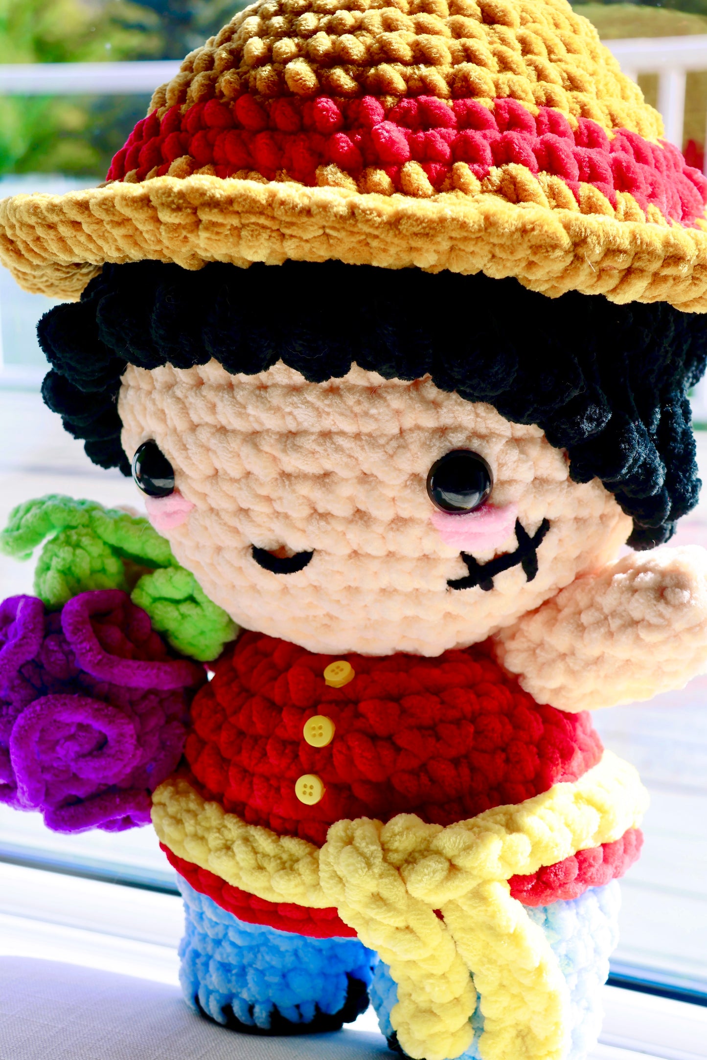 Crochet Pattern Pirate (Jumbo)