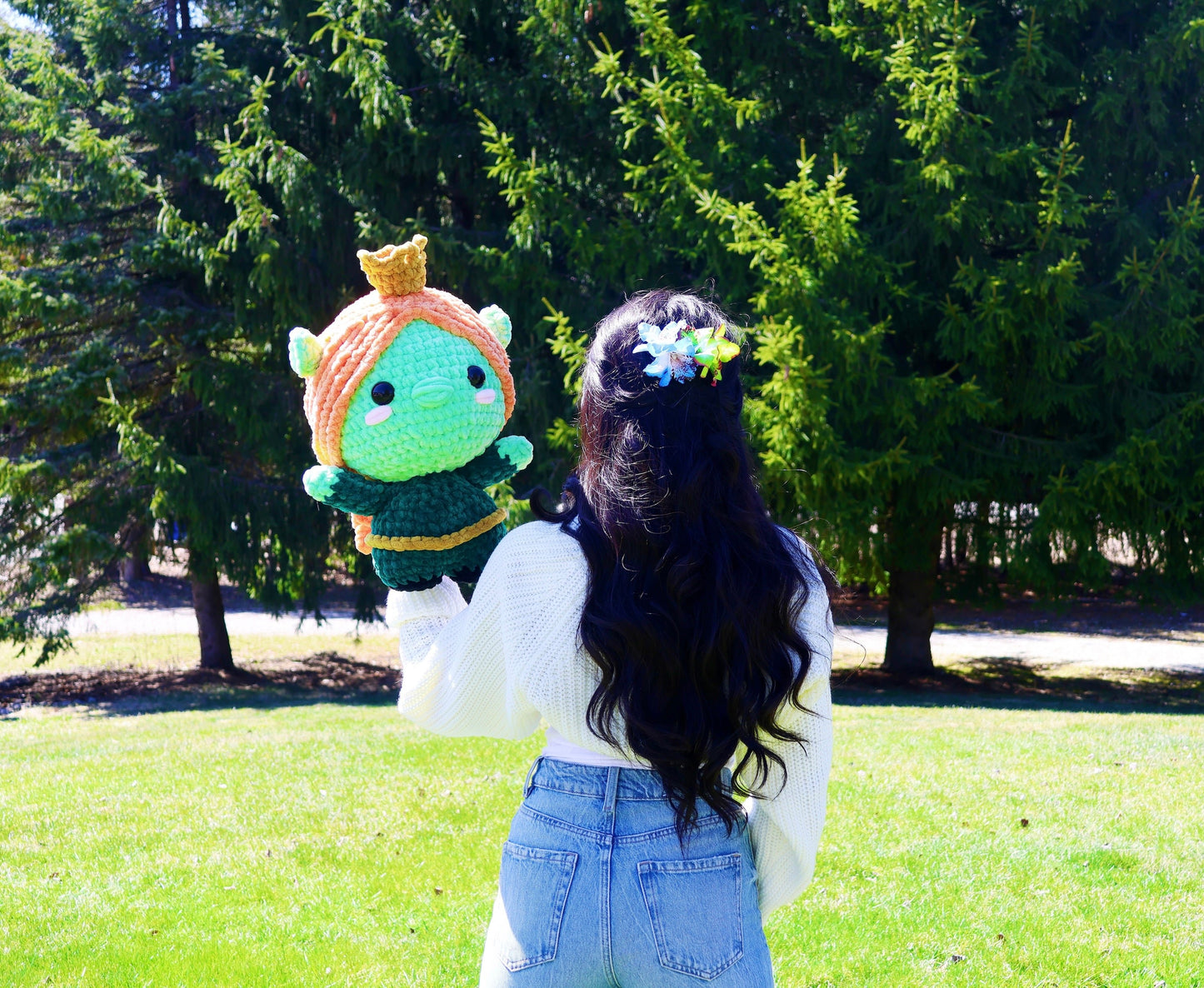 Bundle: Ogre & Ogre Princess (Jumbo) Crochet Pattern