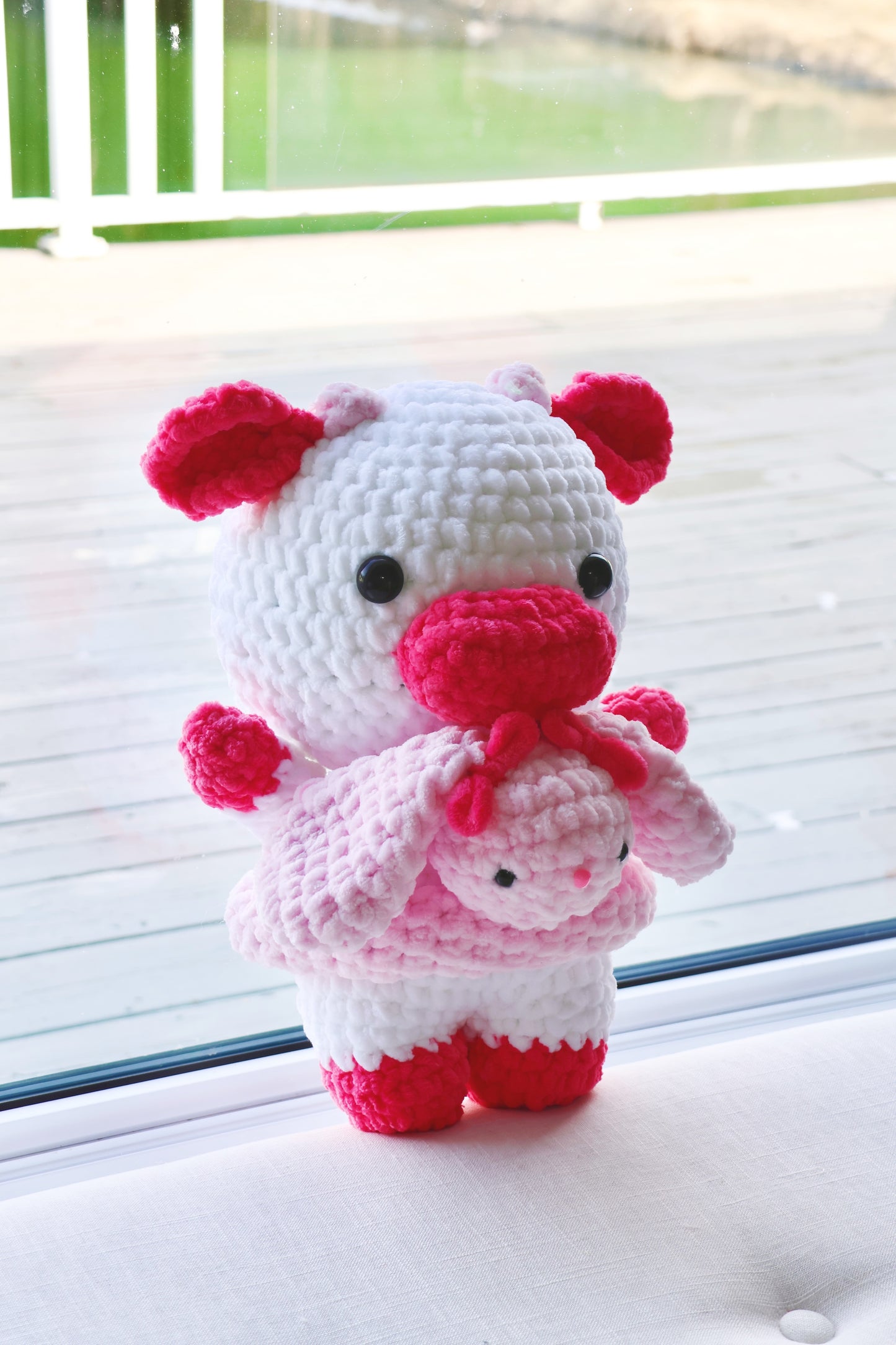 Crochet Pattern 4-in-1 Floaties Bundle - Frog Duck Flamingo Bunny - Animal Pattern Not Included