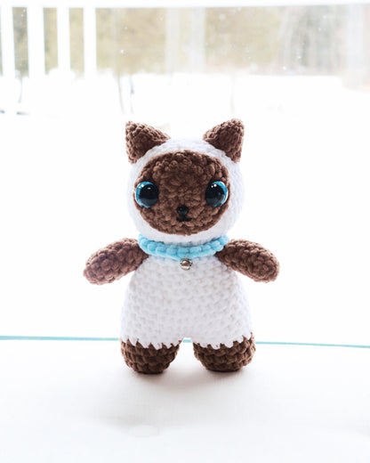 Crochet Pattern Siamese Cat
