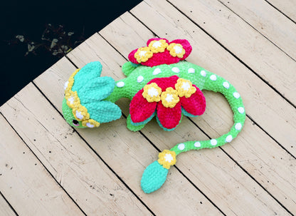 Bundle: Gardenia & Petals the Dragons (Jumbo) Crochet Pattern