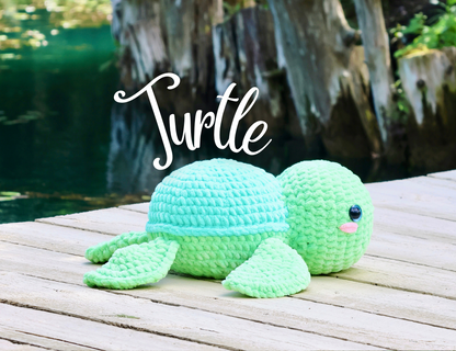 Crochet Pattern Turtle (Jumbo)