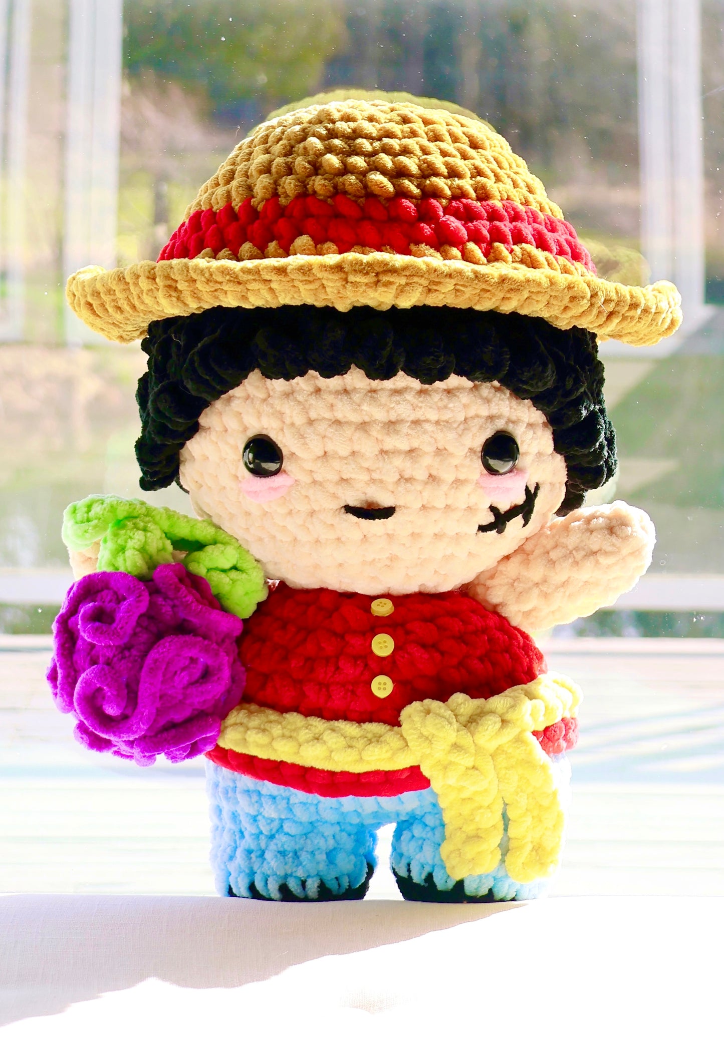 Crochet Pattern Pirate (Jumbo)