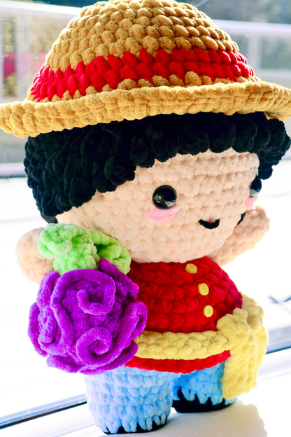 Crochet Pattern Pirate (Jumbo)