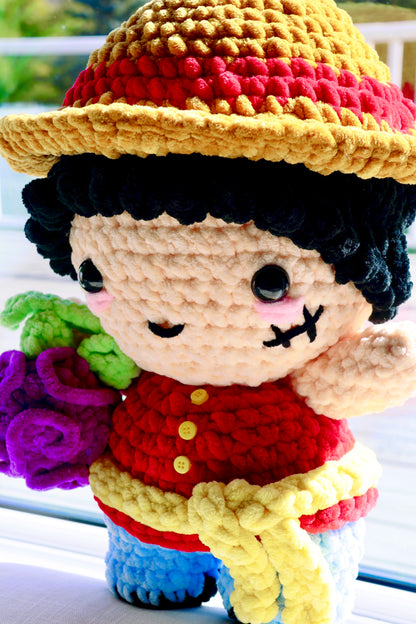 Crochet Pattern Pirate (Jumbo)
