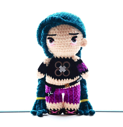 Crochet Pattern Crazy Girl (Jumbo)