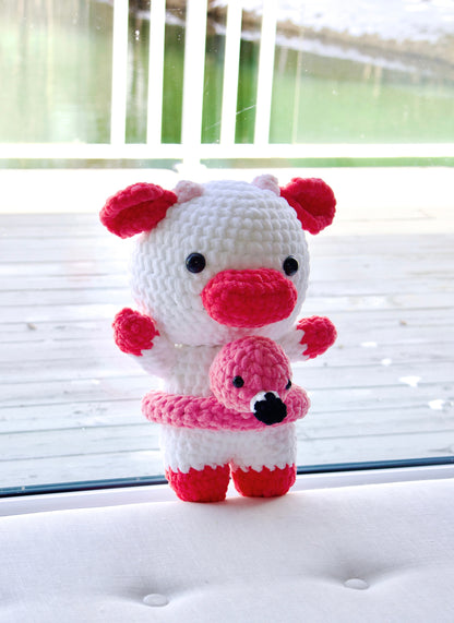 Crochet Pattern 4-in-1 Floaties Bundle - Frog Duck Flamingo Bunny - Animal Pattern Not Included