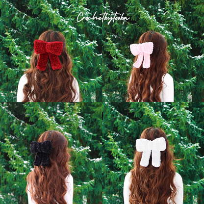 Bundle: Bow & Flower Crochet Pattern