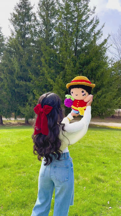 Crochet Pattern Pirate (Jumbo)